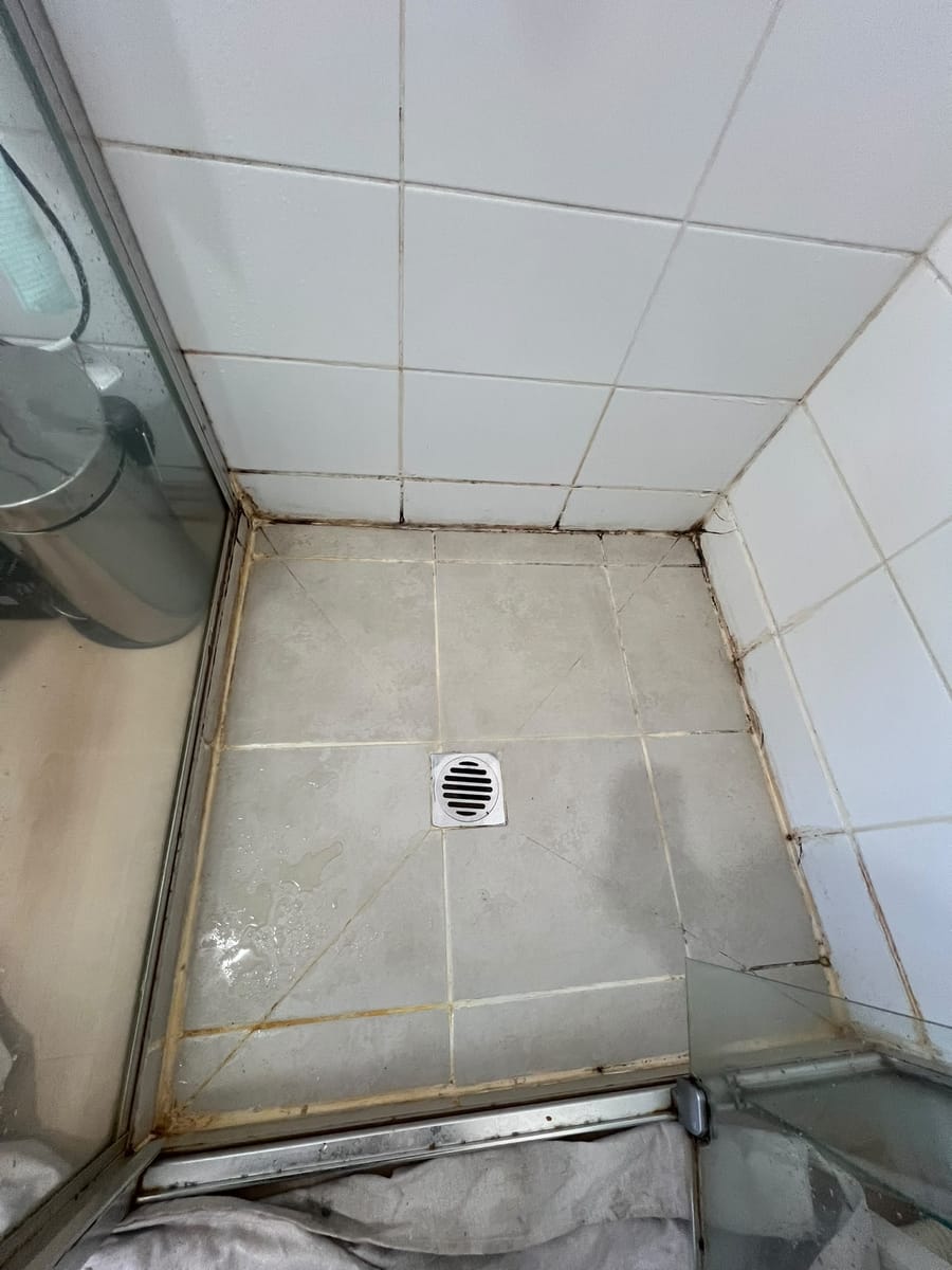 Tile and grout work in Clyde