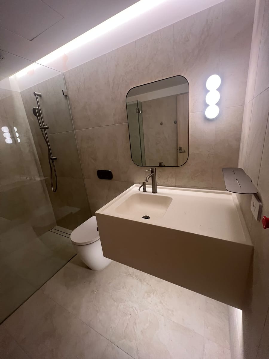 Tile and grout work in Berwick